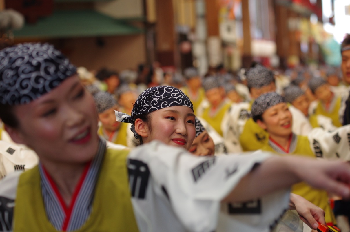 高知よさこい２０１３祭本番一日目その６（無国籍）_a0009554_23444566.jpg