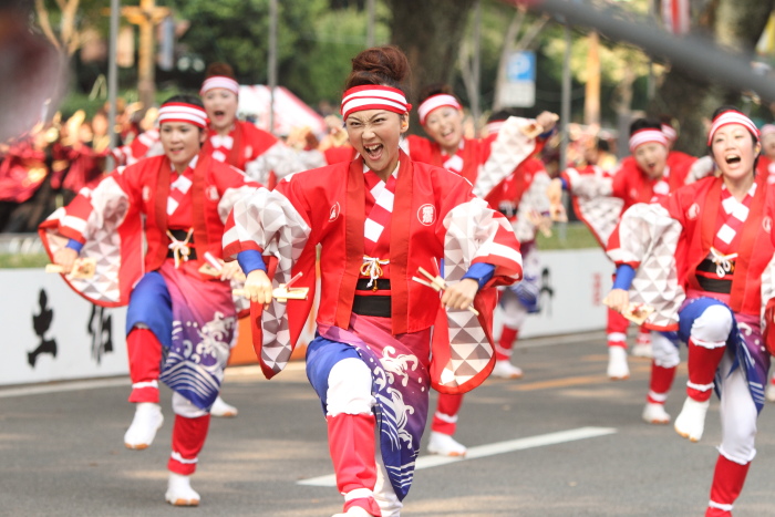 第60回よさこい祭り 本祭1日目 帯屋町筋 その1_a0077663_17345871.jpg