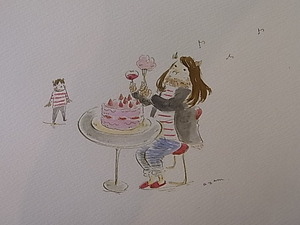 松岡文個展、似顔絵up。常設の作家新着続々!_d0322493_1915512.jpg