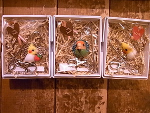 くーにゅ個展、鳥展の様子、作品新着情報_d0322493_20154230.jpg