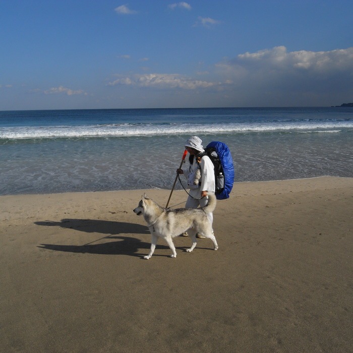 Memory of the second pilgrimage with Second husky HANA_c0049299_17133712.jpg