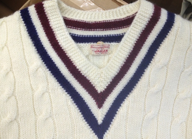 60\'S  Abercrombie&Fitch Co Ｂｙ　ＪＡＥＧＥＲ　イギリス製セーターなど_c0144020_1145411.jpg