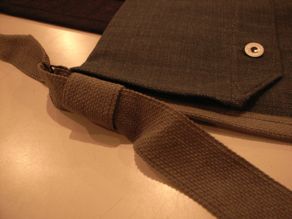 \"ANATOMICA 30\'s FRENCH ARMY DENIM BAG\"ってこんなこと。_c0140560_12161832.jpg