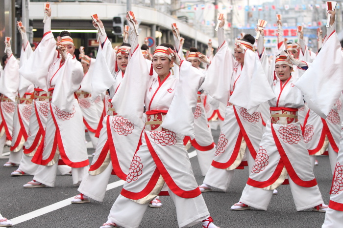 第60回よさこい祭り 本祭1日目 ほにや その3_a0077663_6433012.jpg