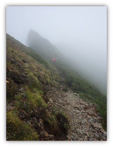 「前天狗から頂上へ」（ニペソツ山）_f0126282_154128.jpg