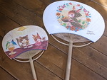 うちわ展 明日明後日は作家在店します!_d0322493_14151619.jpg