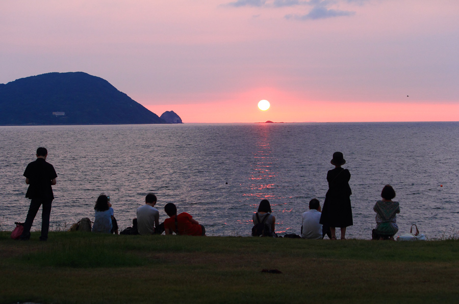 志賀島の落日_e0093903_2153468.jpg