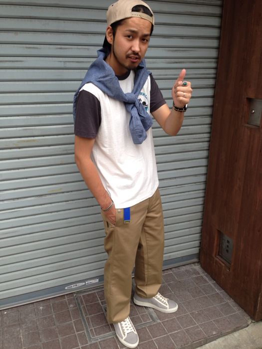 Put on『ムラ糸 Dungaree』②_d0227059_028431.jpg