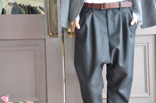 SOFIE D'HOORE ソフィードール　サルエルパンツ　ネイビー SOFIE D'HOORE PLATO denim pants デニムサルエルパンツ OTTI