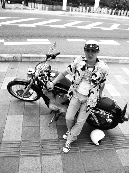 川奈 亮司 & Harley-Davidson XL883C(2013 0811)_f0203027_17425398.jpg