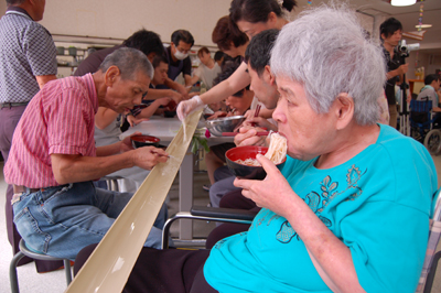 流しそうめんイベント開催！_a0154110_15261631.jpg