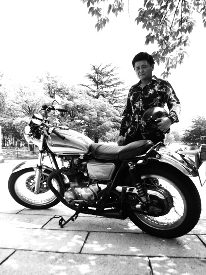 吉田 良彦 & YAMAHA TX650(2013 0811)_f0203027_11123858.jpg