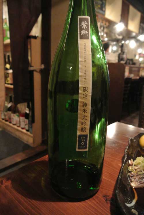 【「かんすけ」(山梨・甲府) で 「繁枡」「手取川」!!】_a0005436_14114983.jpg