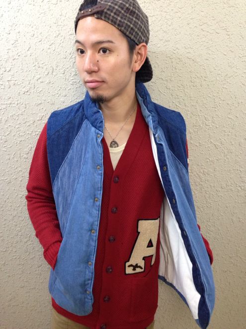 【anapau】Lettered Cardigan !!!!!!_d0227059_1334117.jpg