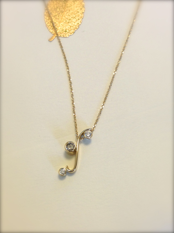 『 KOEDA NECKLACE - K18YG + Diamond 』_f0085225_0122931.jpg