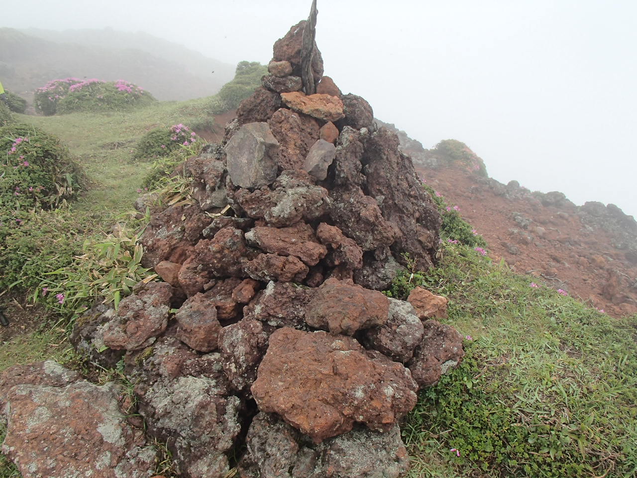 迫力あったよ！　韓国岳北峰_b0276758_16968.jpg