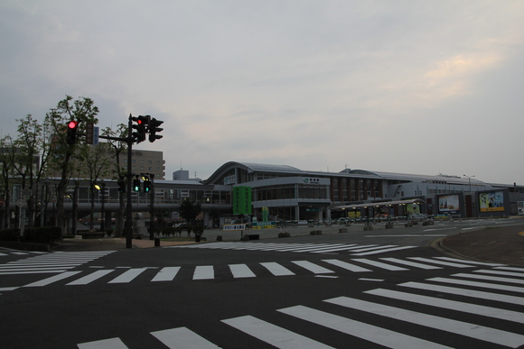 秋田駅の朝!_d0202264_5143798.jpg