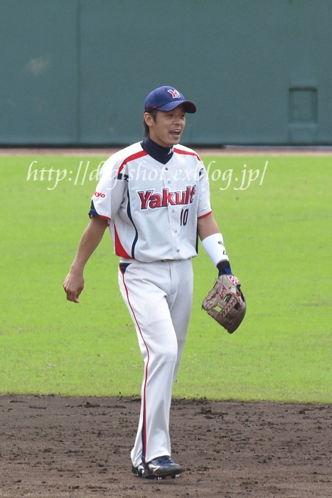 阪神タイガース 東京ヤクルトスワローズ 10 藤本敦士選手 2010年 阪神タイガース 東京ヤクルトスワローズ 10 藤本敦士選手 2010年