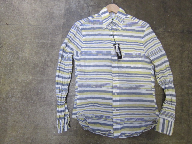 GIT MAN Bros Vinatge ・・・ BORDER LINEN L/S SHIRTS!★!_d0152280_13244899.jpg