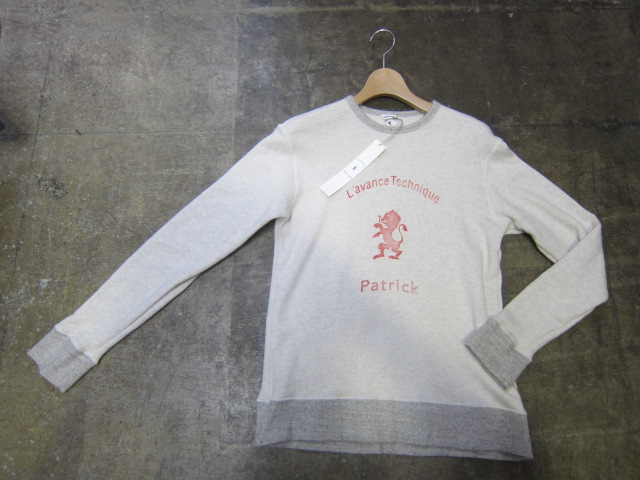 PATRICK ・・・ SIMPLE なCRUE SWEAT !♪!_d0152280_2135577.jpg