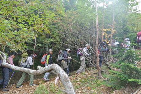 2013年9月7日、全員で八ヶ岳赤岳登頂_c0242406_1750321.jpg