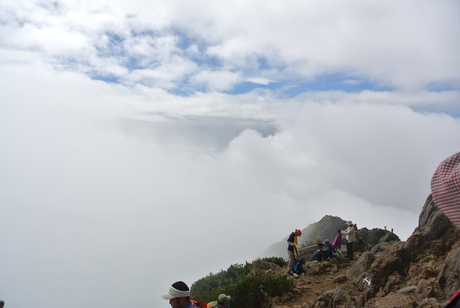 2013年9月7日、全員で八ヶ岳赤岳登頂_c0242406_2247547.jpg