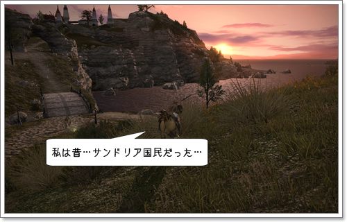 PC 新生FF14 プレイ日記.4 「我、誇り高きサンドリア人ぜあ!!」_e0080379_1954350.jpg