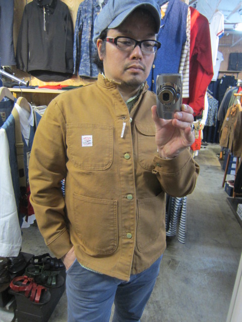 Pointer USA ・・・ 某メーカー(別注)企画 WORK JACKET!★!_d0152280_14364193.jpg