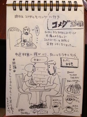 骨折記 カフェに行くのだ_d0128883_9431481.jpg