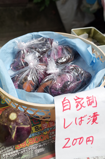 赤紫蘇がいっぱいだった 京都大原_c0069903_94553.jpg