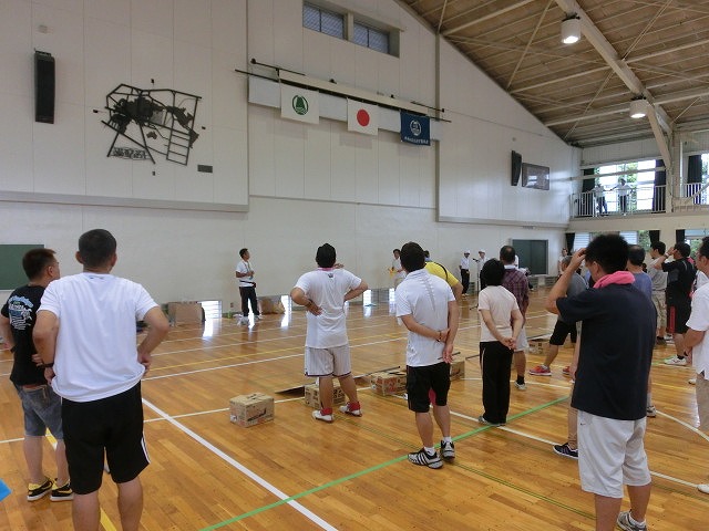 44回目で初めての体育館開催! 今泉地区体育祭_f0141310_732221.jpg