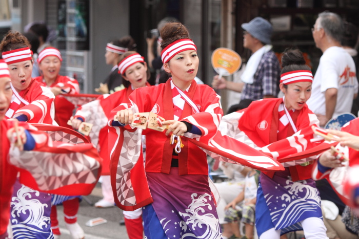 第60回よさこい祭り 本祭2日目 帯屋町筋 その1_a0077663_124702.jpg