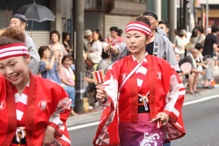 第60回よさこい祭り 本祭2日目 帯屋町筋 その4_a0077663_1632283.jpg