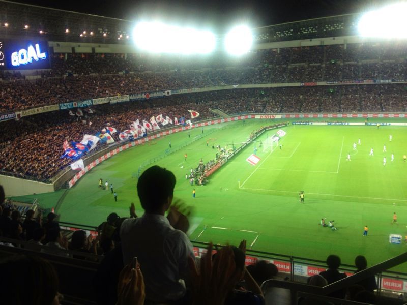 サッカー日本代表　☆　日産スタジアム_c0151965_17301177.jpg