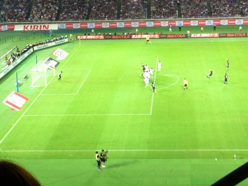 サッカー日本代表 ☆ 日産スタジアム_c0151965_17301359.jpg
