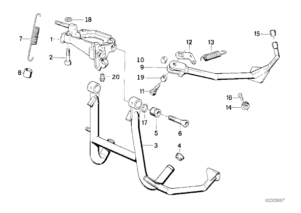 BMW　K75sの スタンドの交換_e0180472_6274461.png