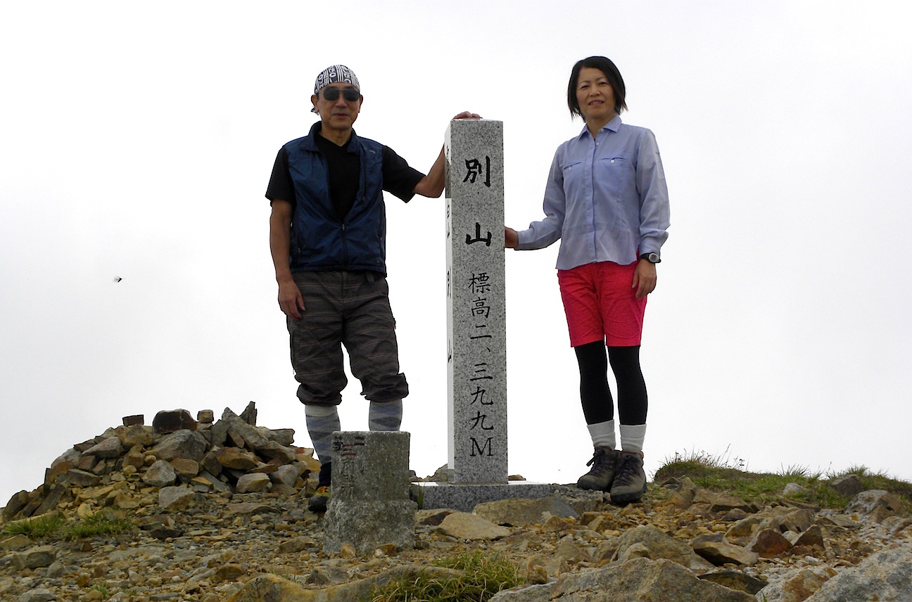 別山　チブリ尾根　9月11日（水）_c0078410_23485150.jpg