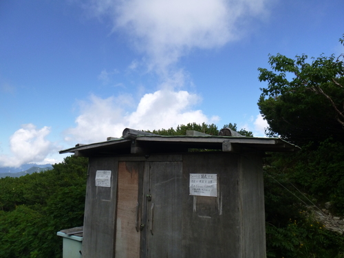 2013　南アルプス縦走　DAY5　高山裏避難小屋～塩見小屋_b0170644_21291588.jpg