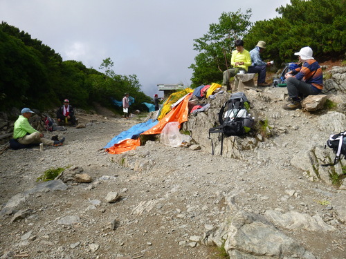 2013　南アルプス縦走　DAY5　高山裏避難小屋～塩見小屋_b0170644_21294333.jpg