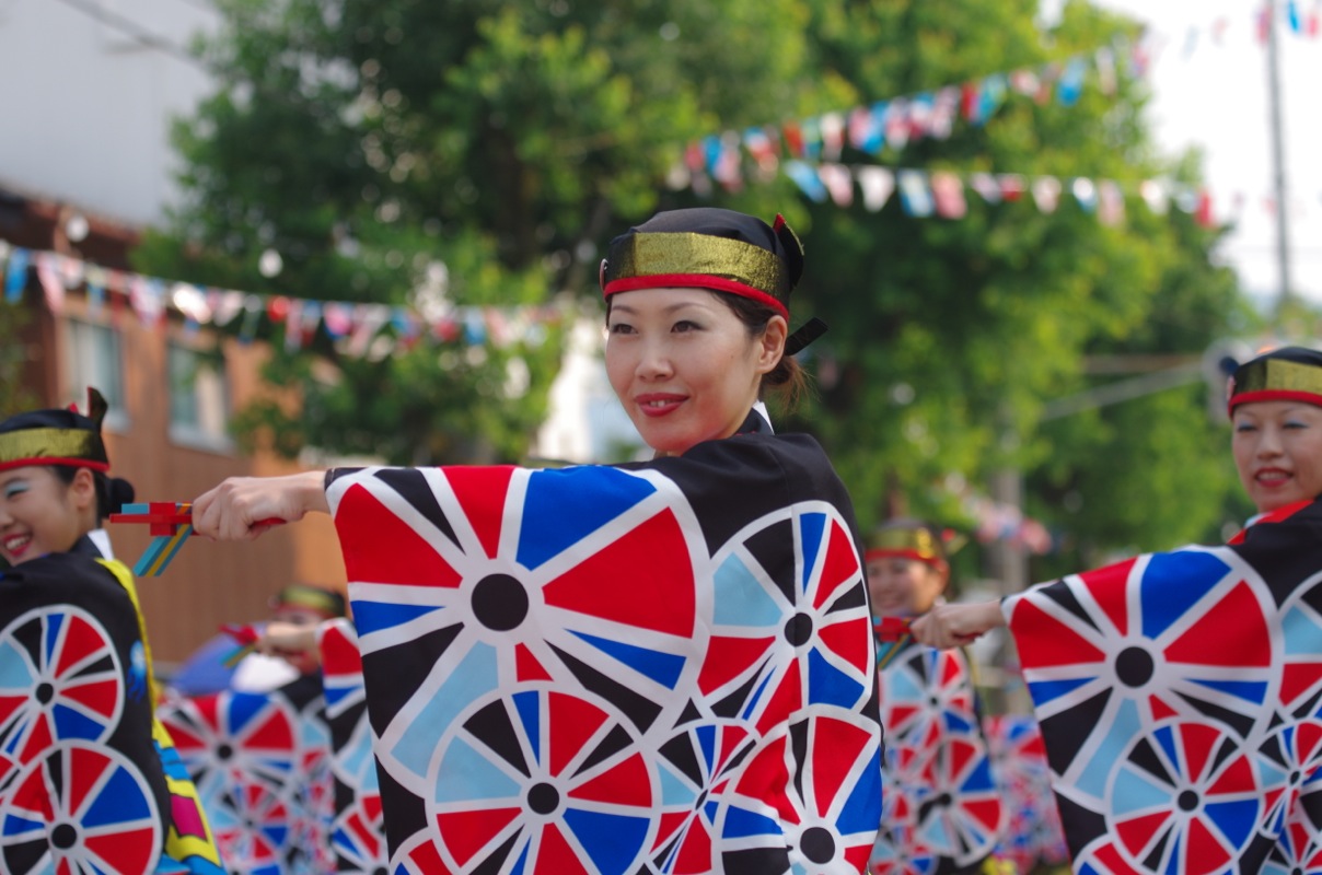 高知よさこい２０１３祭本番一日目その１６（とらっく）_a0009554_22291961.jpg