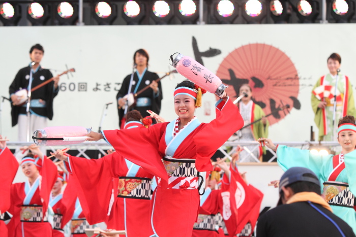 第60回よさこい祭り 前夜祭 濱長 花神楽 その2_a0077663_15504653.jpg