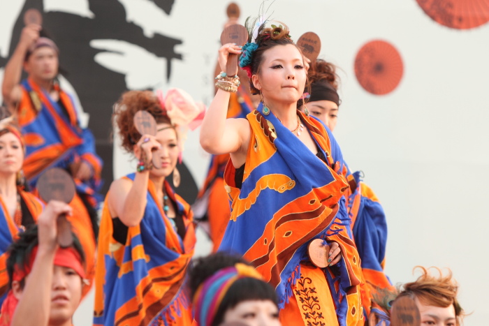 第60回よさこい祭り 前夜祭 東印度公司 その1_a0077663_18245717.jpg