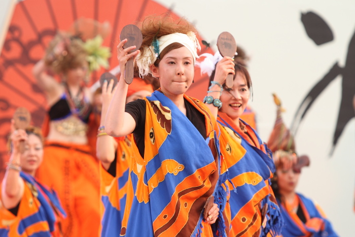 第60回よさこい祭り 前夜祭 東印度公司 その1_a0077663_18252488.jpg