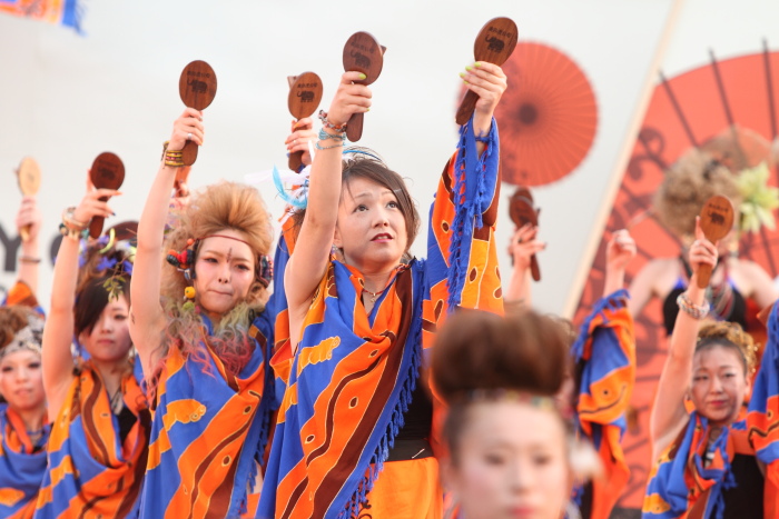 第60回よさこい祭り 前夜祭 東印度公司 その1_a0077663_18252930.jpg