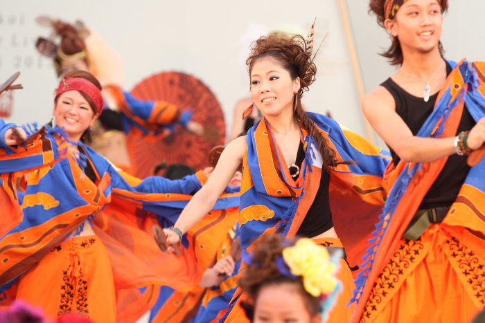 第60回よさこい祭り 前夜祭 東印度公司 その2_a0077663_18301695.jpg