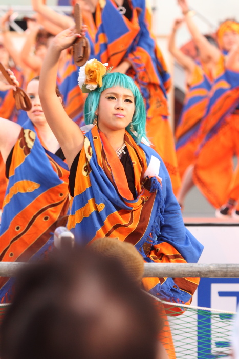 第60回よさこい祭り 前夜祭 東印度公司 その2_a0077663_18301985.jpg