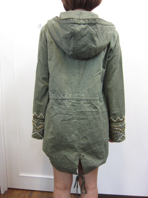 アングリッド UNGRID スタッズモッズコート : dimanche