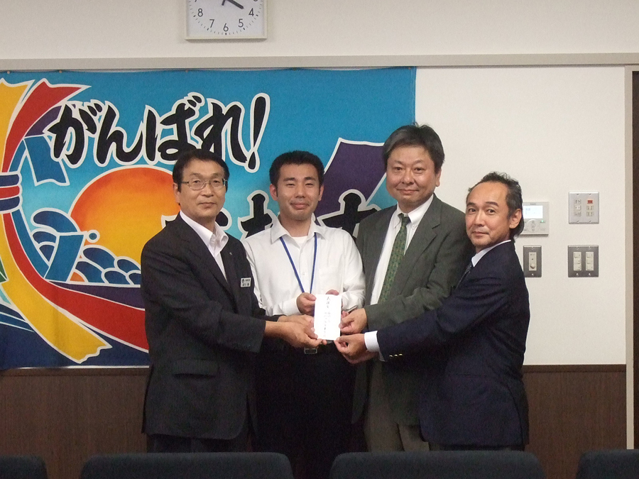 同期会用件 大槌町役場訪問_f0154626_1458237.jpg