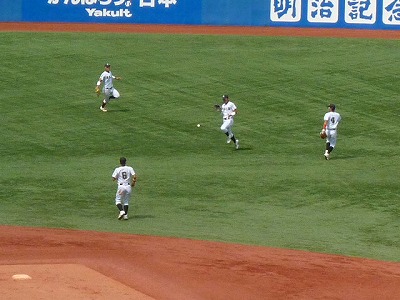 亜細亜大対青学大 9月7日 東都大学野球1部 東都大学野球開幕_b0166128_10375614.jpg