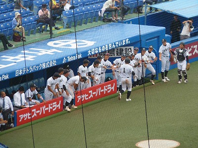 亜細亜大対青学大 9月7日 東都大学野球1部 東都大学野球開幕_b0166128_940439.jpg